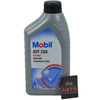 Масло трансмиссионное ATF 220 1л MOBIL 142106