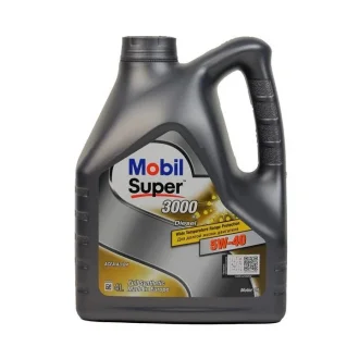 Моторное масло Super 3000 Х1 Diesel 5W40 4л MOBIL 152062