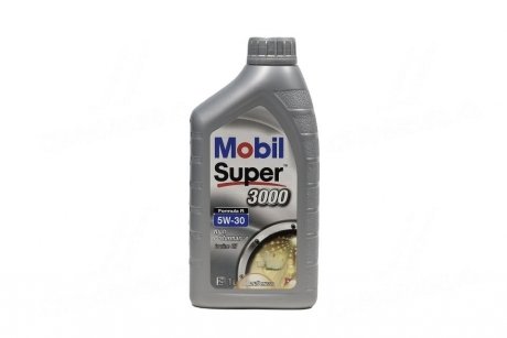 Масло моторне super 3000 formula r 5w-30 (каністра 1л) MOBIL 154125 (фото 1)