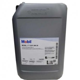 Моторное масло 1 ESP 5W30 20л. MOBIL 154303 (фото 1)