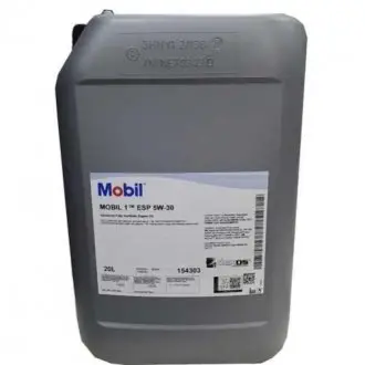 Олива моторна 1 ESP 5W30 20л MOBIL 154303