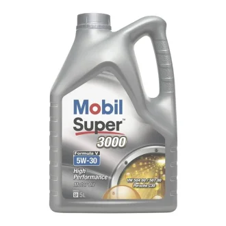 Олива моторна Super 3000 Formula V 5W30 5л MOBIL 154447