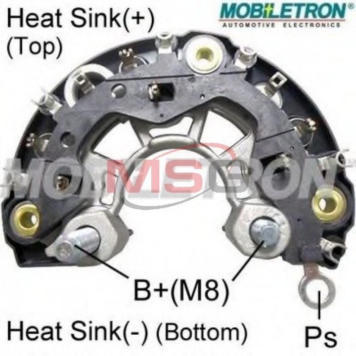 Диодный мост bo f00m123249, к 012432506 6,-076 MOBILETRON RB-172H (фото 1)