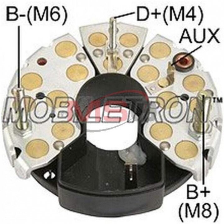 Діодний міст генератора MOBILETRON RB-72H (фото 1)