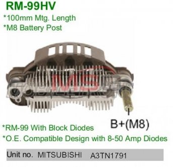 Випрямляч, генератор MOBILETRON RM-99HV