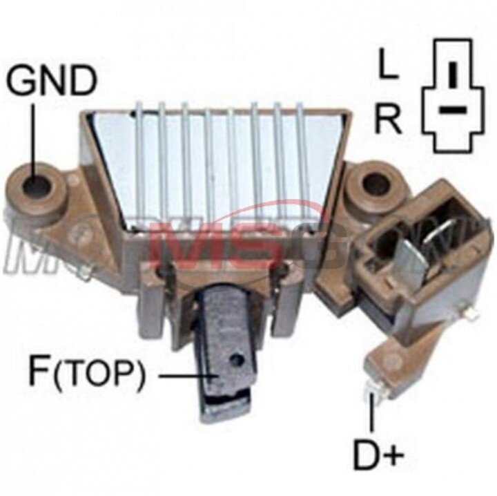 Регулятор ps 14.6v (31400-a78b02) daewoo tico 0.8l MOBILETRON VR-K04 (фото 1)