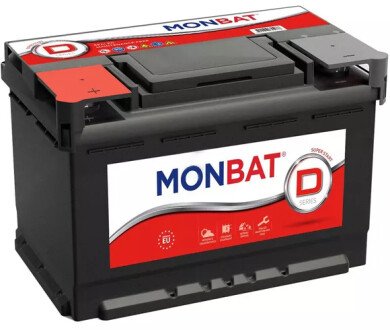 Аккумулятор Dynamic 6CТ-60 L+ 600A низкополый (242*175*175) MONBAT DN-60-PM