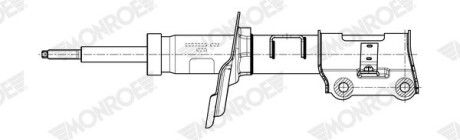 Амортизатор газомасляный MONROE G7924