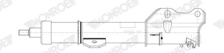 Амортизатор газомасляный MONROE G8822