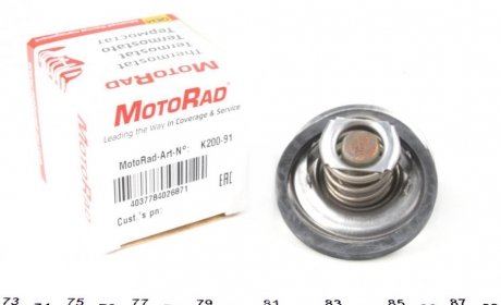 Термостат, охолоджуюча рідина MOTORAD 200-91K (фото 1)