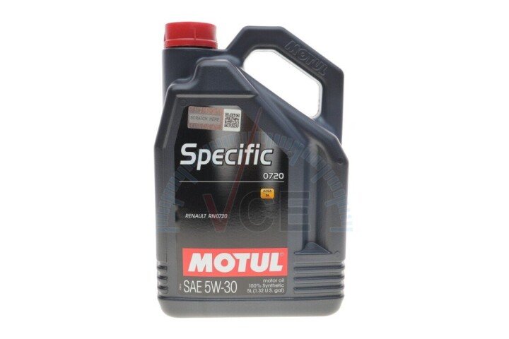 Моторна олива Specific 0720 5W30 5л MOTUL 102209 (фото 1)