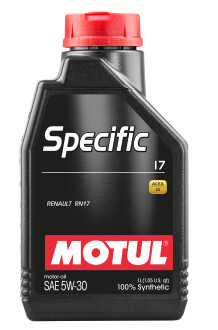 Моторное масло Specific 17 5W30 1л MOTUL 102301