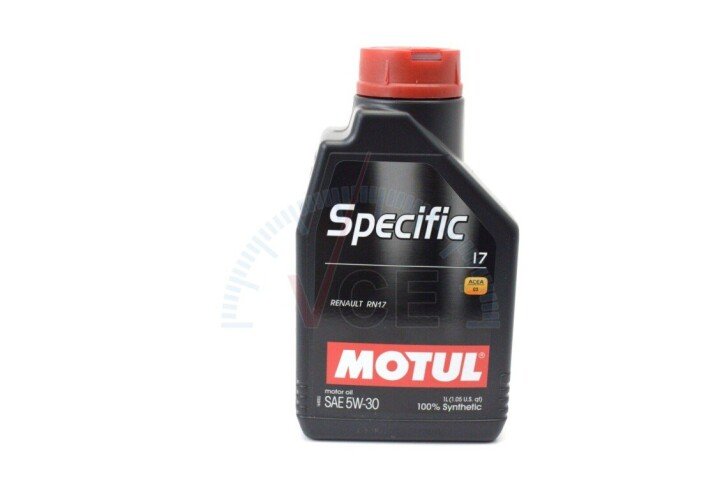 Моторное масло Specific 17 5W30 1л (109840) MOTUL 102301 (фото 1)