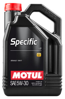 Моторна олива Specific 17 5W30 5л MOTUL 102306