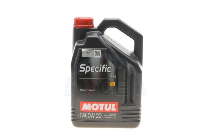 Моторное масло Specific 17 FE 0W20 5л (109950) MOTUL 102406 (фото 1)