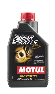 Трансмісійна олива Gear 300 LS 75W90 1л MOTUL 102686