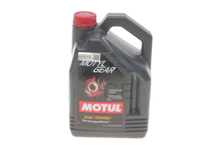 Масло трансмиссионное Motylgear SAE 75W90 5л (106467) MOTUL 317006 (фото 1)