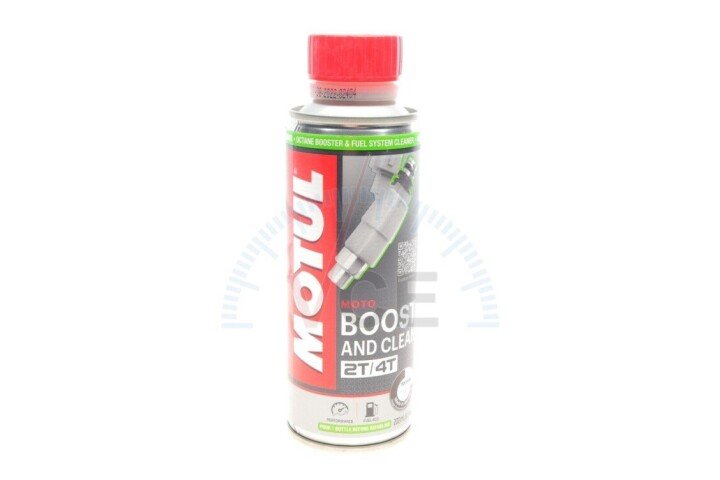 Промывка топливной системы мотоциклов Boost and Clean Moto 200 мл MOTUL 339513 (фото 1)