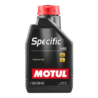 Моторное масло Specific A40 0W40 1л (112074) MOTUL 348301