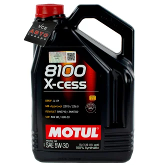 Моторна олива 8100 X-cess 5W30 5л MOTUL 368106