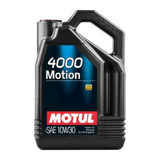 Моторное масло 4000 Motion 10W30 5л (100334) MOTUL 387206