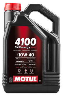 Моторна олива 4100 Syn-nergy Spec 10W40 5л MOTUL 387706