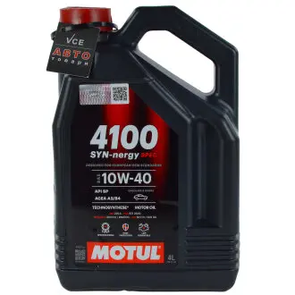 Моторное масло 4100 Syn-nergy Spec 10W40 4л MOTUL 387707