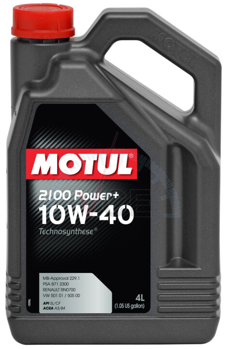 Моторна олива 2100 Power+ 10W40 4л MOTUL 397707 (фото 1)