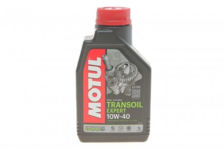 105895 Трансмиссионное масло Transoil Expert 10W-40 1л MOTUL 807801 (фото 1)