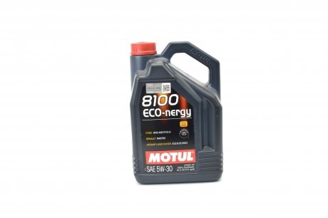 Моторное масло 8100 Eco-Nergy 5W30, 5л (102898) MOTUL 812306