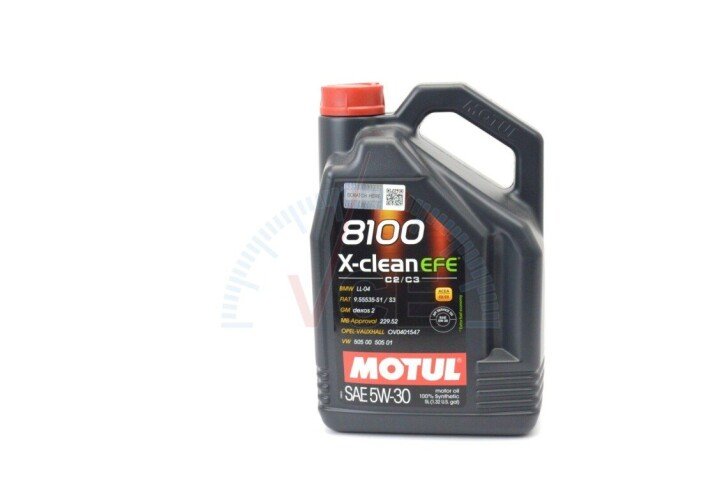 Моторное масло 8100 X-clean EFE 5W30 5л (109471) MOTUL 814051 (фото 1)