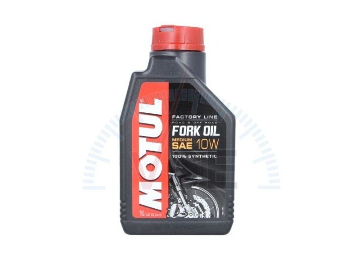 Олива для мото виделок Fork Oil Medium Factory Line SAE 10W 1л MOTUL 821601 (фото 1)