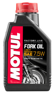 Масло вилочное Fork Oil Light-Medium Factory Line 7,5W 1л MOTUL 821701