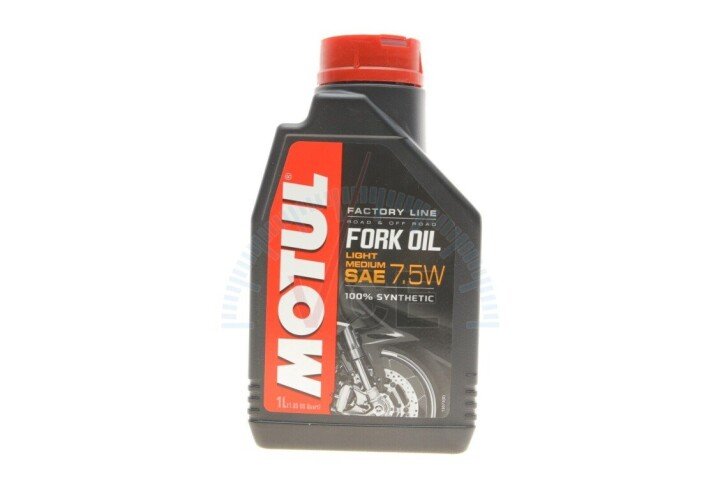 Олива для мото виделок Fork Oil Light/Medium Factory Line SAE 7,5W 1л (101127/105926) MOTUL 821701 (фото 1)