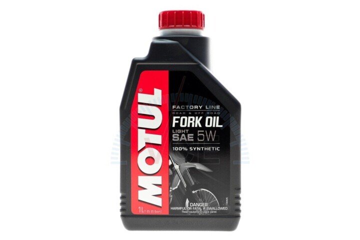 Олива для мото виделок Fork Oil Light Factory Line SAE 5W 1л (101130/105924) MOTUL 821801 (фото 1)