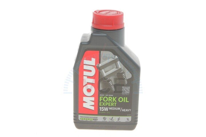 Олива для мото виделок Fork Oil Expert Medium/Heavy SAE 15W 1л MOTUL 822101 (фото 1)