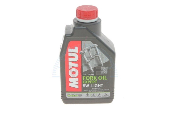 Олива для мото виделок Fork Oil Expert Light SAE 5W 1л (105929) MOTUL 822301 (фото 1)