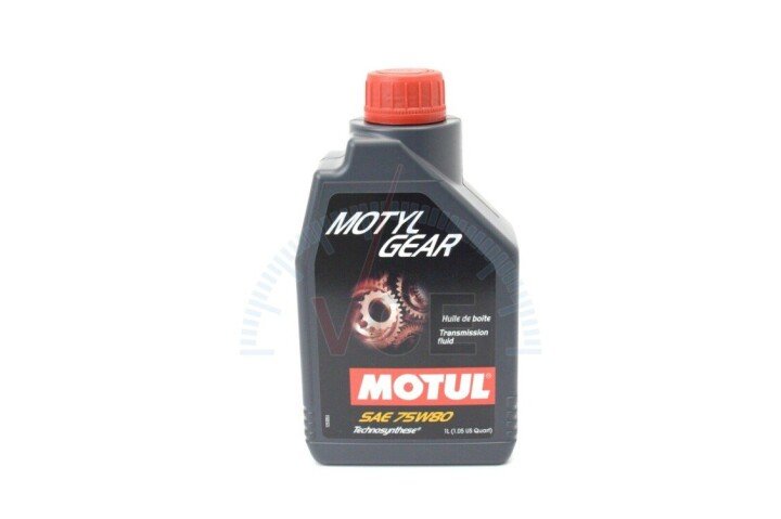 Масло трансмисионное Motylgear SAE 75W80 1л (105782/101154) MOTUL 823401 (фото 1)