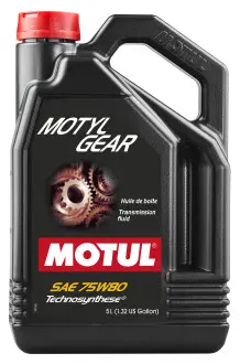Трансмиссионное масло Motyl Gear 75W80 5л MOTUL 823406