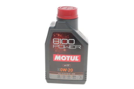 Моторное масло 8100 Powеr 0W20 1л (111798) MOTUL 824401