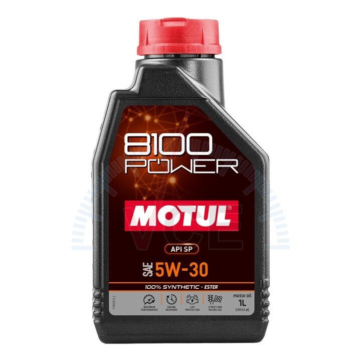 Моторное масло 8100 Powеr 5W30 1л (111800) MOTUL 824501 (фото 1)