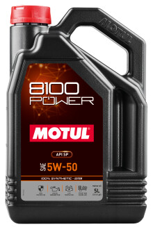 Моторна олива 8100 Power 5W50 5л MOTUL 824706