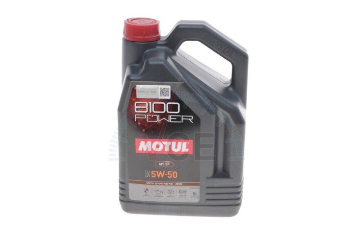 Моторное масло 8100 Power 5W50 5л (111812) MOTUL 824706 (фото 1)