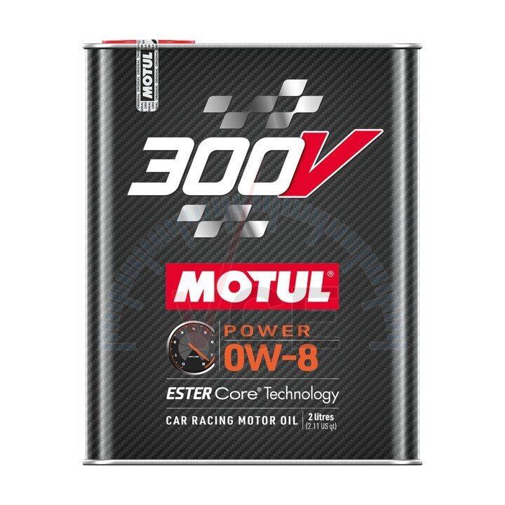 Моторное масло 300V Power 0W8 2л (110854) MOTUL 826002 (фото 1)