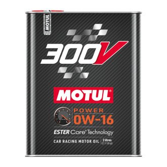 Моторное масло 300V Power 0W16 2л (110855) MOTUL 826102