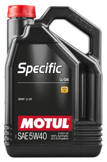 Моторное масло Specific LL-04 5W40 5л MOTUL 832706