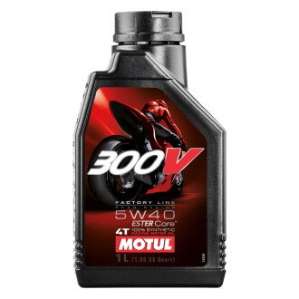 Моторна олива 300V 4T Factory Line Road Racing SAE 5W40 1л (104112) MOTUL 836011