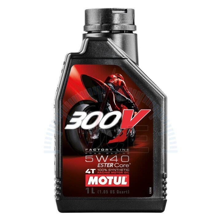 Моторна олива 300V 4T Factory Line Road Racing SAE 5W40 1л (104112) MOTUL 836011 (фото 1)