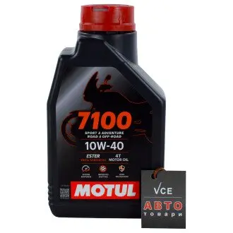 Моторна олива для 4-х тактних двигунів 7100 4T 10W40 1л MOTUL 836311