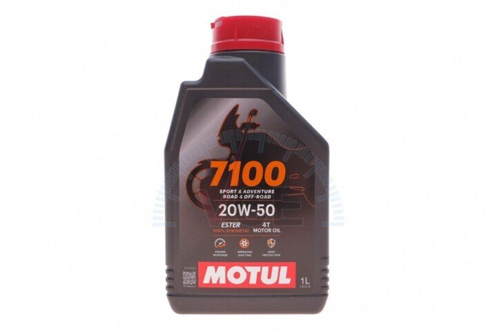 Моторна олива 7100 4T SAE 20W50 1л (104103) MOTUL 836411 (фото 1)